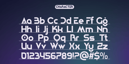 Negan Font Poster 9