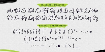 Brushability Font Poster 9