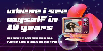 Maver Scifi Font Poster 3