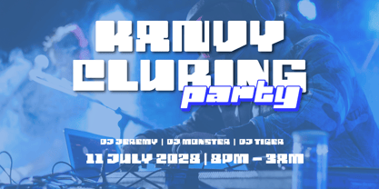 Maver Scifi Font Poster 7