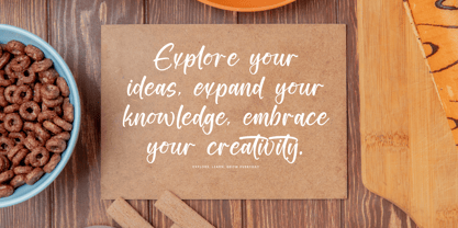 Tropical Splash Font Poster 4