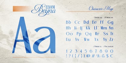 Beyna Elavani Font Poster 2