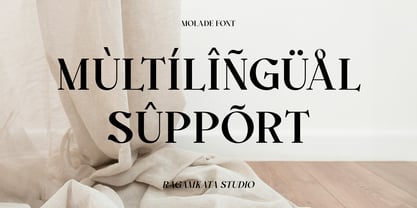 Molade Font Poster 10