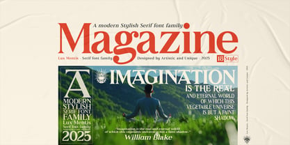 Lux Mentis Font Poster 9