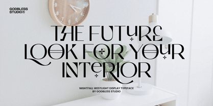 Nightfall Westlight Font Poster 6