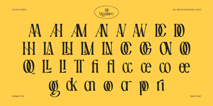 Qucceng Font Poster 9