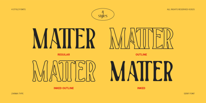 Qucceng Font Poster 2