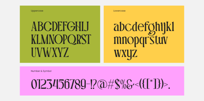 Qucceng Font Poster 10