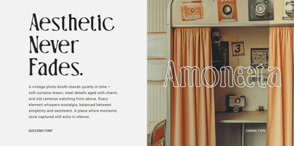 Qucceng Font Poster 3