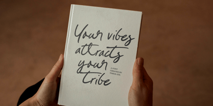 Authentic Strokes Font Poster 3