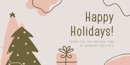 Fox Genius Font Poster 3