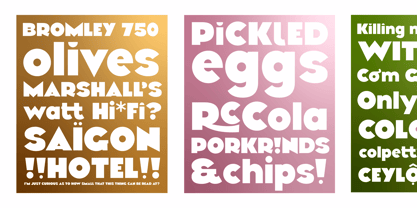 Ceylon Deco Font Poster 2