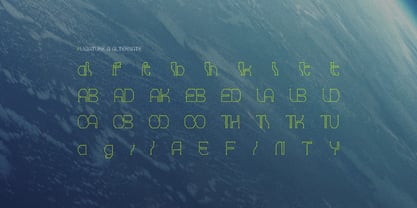 Lost Entity Font Poster 12