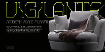 Lost Entity Font Poster 4
