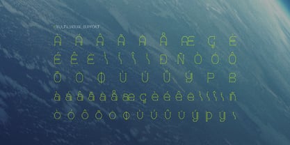 Lost Entity Font Poster 11