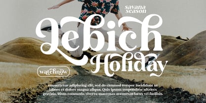 Ansilent Font Poster 6