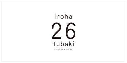 iroha 26tubaki StdN Font Poster 1