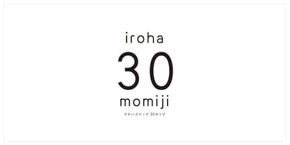 iroha 30momiji StdN Font Poster 1
