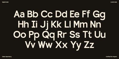 GC Kualine Font Poster 3