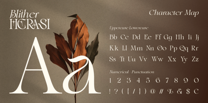 Blither Herasi Font Poster 2