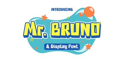Mr. Bruno Font Poster 1