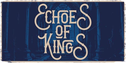 Kingdom Crown Font Poster 2