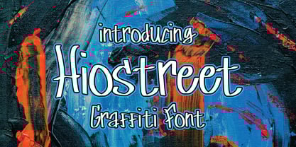 Hiostreet Font Poster 1