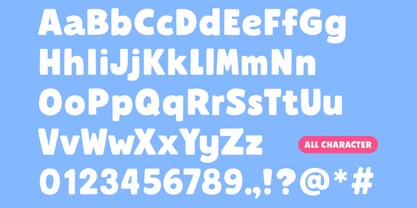 CF Groovilux Font Poster 4