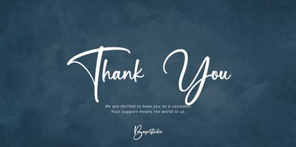 Beastien Signattura Font Poster 8
