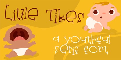 PN Little Tikes Font Poster 1