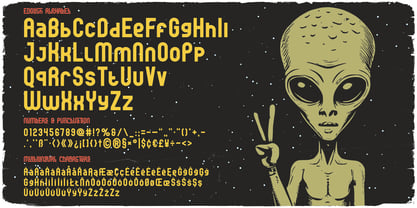 Lost Universe Font Poster 3