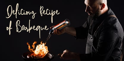 Bonehead Script Font Poster 8