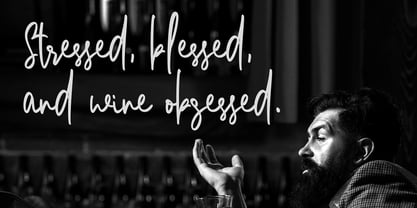 Bonehead Script Font Poster 3