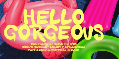 Dreamy Chaos Font Poster 3