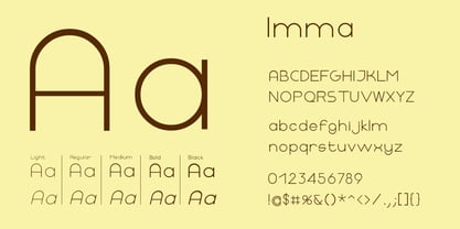 Imma Font Poster 13