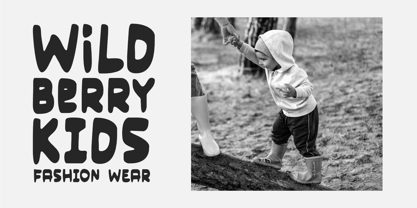 Heavy Clouds Font Poster 4