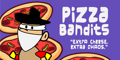 Heavy Clouds Font Poster 3