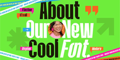 Flaction Font Poster 11