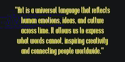 Kowern Font Poster 4