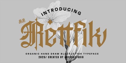 Rettvik Font Poster 1