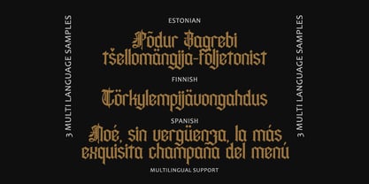 Rettvik Font Poster 2