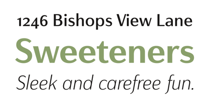 Haboro Gothic Font Poster 9