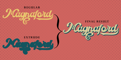 Magnaford Font Poster 9