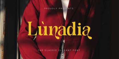 Lunadia Font Poster 1