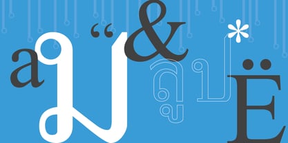 Angsana New Font Poster 2