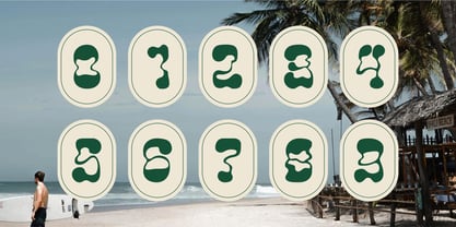 Boogie Wavy Font Poster 5