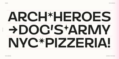 Dingos Font Poster 15