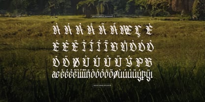 Lawlliet Font Poster 11