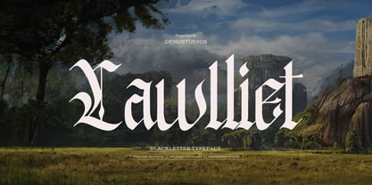 Lawlliet Font Poster 1