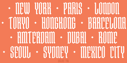 Gottyes Font Poster 4